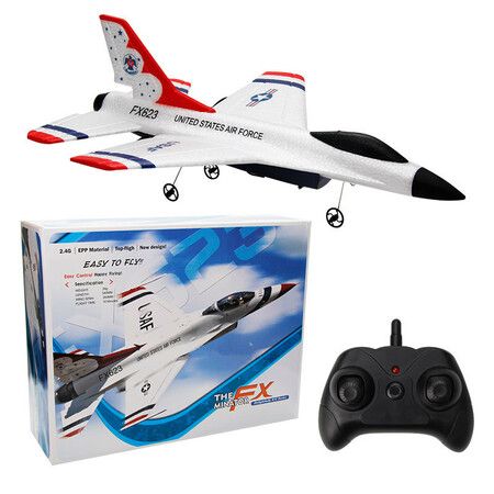 Remote Control Airplanes, 2.4 Ghz RC Glider with Smart Gyroscope System, Easy to Fly RC Fighter for Beginner Kids