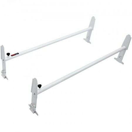 2-Bar Van Roof Ladder Rack Alloy Adjustable 47.2"-78.7" for Full-Size Vans