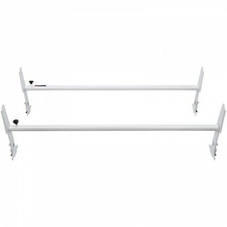 2-Bar Van Roof Ladder Rack Alloy Adjustable 47.2"-78.7" for Full-Size Vans