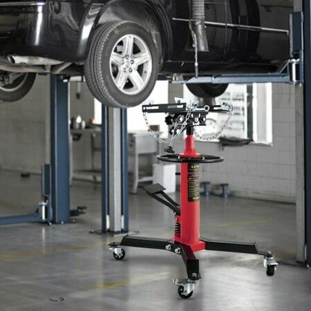 Transmission Jack 1322 lbs 2-Stage Hydraulic High Lift Vertical Telescopic