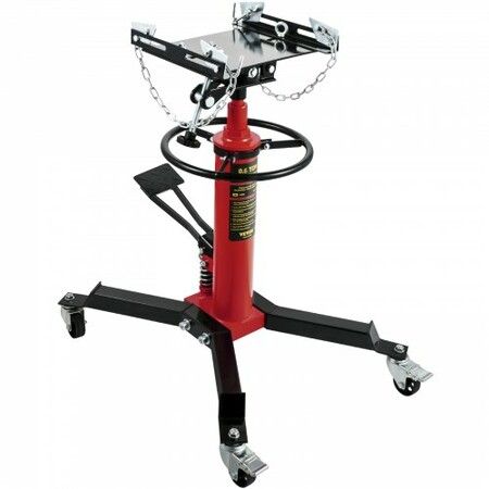 Transmission Jack 1322 lbs 2-Stage Hydraulic High Lift Vertical Telescopic