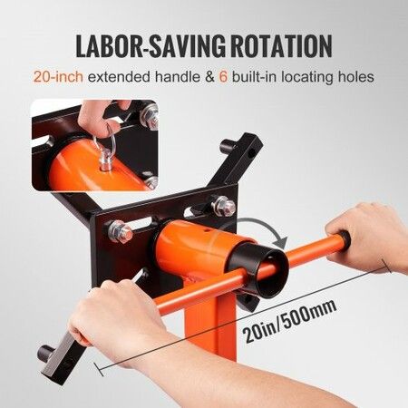 Engine Stand 750LBS Motor Hoist Dolly 360 Degree Adjustable Mounting Head