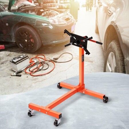 Engine Stand 750LBS Motor Hoist Dolly 360 Degree Adjustable Mounting Head