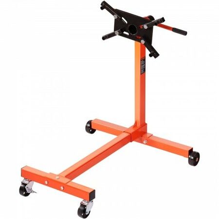 Engine Stand 750LBS Motor Hoist Dolly 360 Degree Adjustable Mounting Head