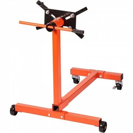 Engine Stand 750LBS Motor Hoist Dolly 360 Degree Adjustable Mounting Head