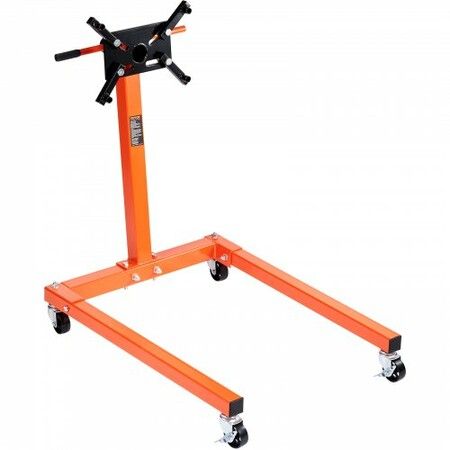 Engine Stand 1300LBS Motor Hoist Dolly 360 Degree Adjustable Mounting Head