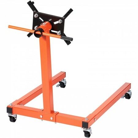 Engine Stand 1300LBS Motor Hoist Dolly 360 Degree Adjustable Mounting Head