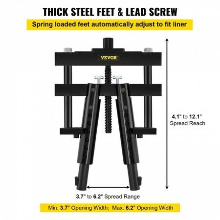 Cylinder Liner Puller Diesel Liner Puller Wet Type Fit for 3.7" to 6.2" Bore