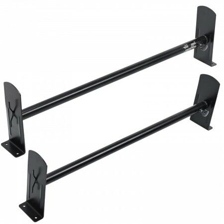 2 Bars Van Roof Ladder Rack 500 LBS Adjustable 35.8" to 57.5" Alloy Steel