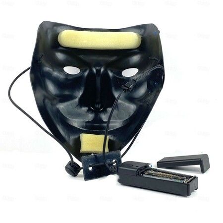 3D LED light Halloween Battery Power mask with an illuminated Skull Party Supplies