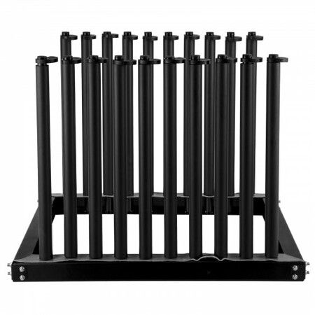 Windshield Rack 9-Lite, Windshield Truck Rack Steel, Windshield Glass Rack 24-Inch Height, Windshield Rack for Truck with PVC Pad & Foam Padding, Glass Rack for Truck, for Glass Transportation