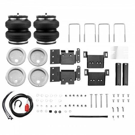 Air Bag Suspension Kit, Air Springs Suspension Bag Kit Compatible with 2011-2019 Chevrolet Silverado 2500/3500HD and GMC Sierra 2500/3500HD 4WD RWD, 5000 lbs Loading, 5 to 100 PSI