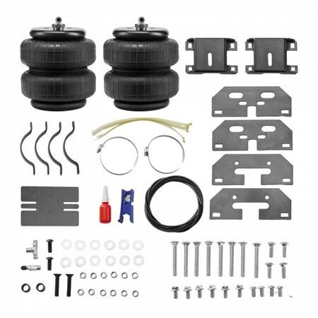 Air Bag Suspension Kit, Air Springs Suspension Bag Kit Compatible with 1999-2004 Ford F250/F350 2WD 4WD, 2008-2010 Ford F250/F350 2WD 4WD, 5000 lbs Loading, 5 to 100 PSI