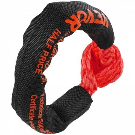 Soft Shackle Synthetic Recovery Rope 2PCS 12.7x558.8 mm 20T Break Strength