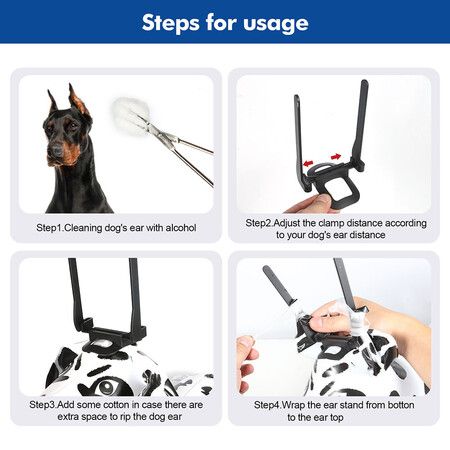 1 Set Ear Erector Kit Tools Pets Puppy Supply Dog Ear Standing Support Pet Puppy Accessory