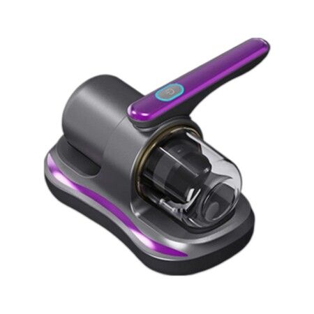 Handheld Bed Vacuum Cleaner with UV Light, Ultrasonic & Heating Tech, Cordless Vacuum for Mattress, Sofa, Pet Hair, Carpets