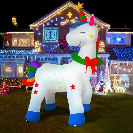 Stockholm Christmas Lights UNICORN RGB Inflatable Lights Red Green Blue LEDs