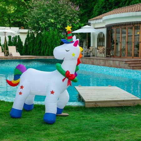 Stockholm Christmas Lights UNICORN RGB Inflatable Lights Red Green Blue LEDs