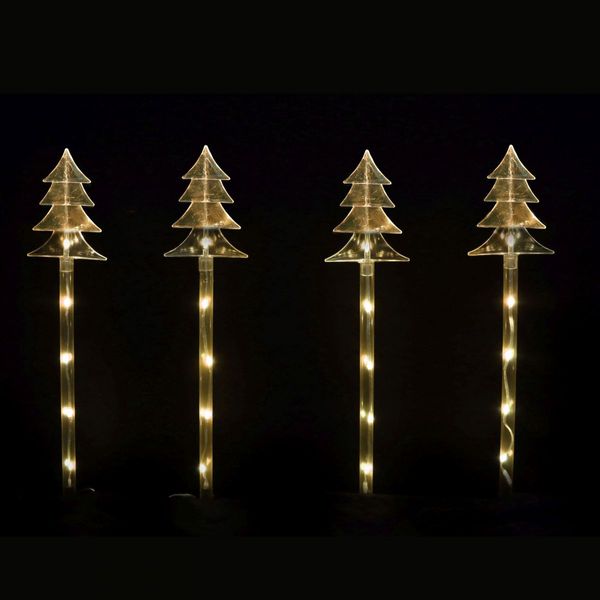 Stockholm Christmas Lights RGB TREE Path Lights 20 LEDs Smart RGB LEDs Outdoor