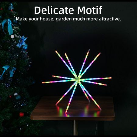 Stockholm Christmas Lights RGB METEOR Motif Lights RGB Colour Change LEDs Decor