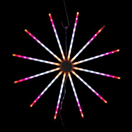 Stockholm Christmas Lights RGB STARBURST Motif Lights RGB Colour Change LEDs