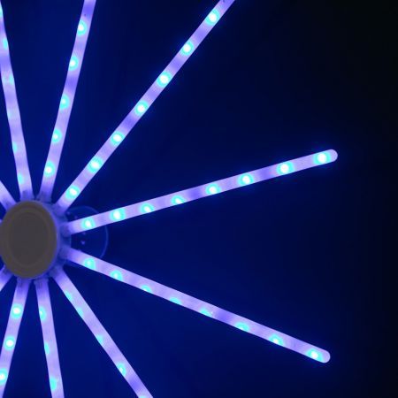 Stockholm Christmas Lights RGB STARBURST Motif Lights RGB Colour Change LEDs