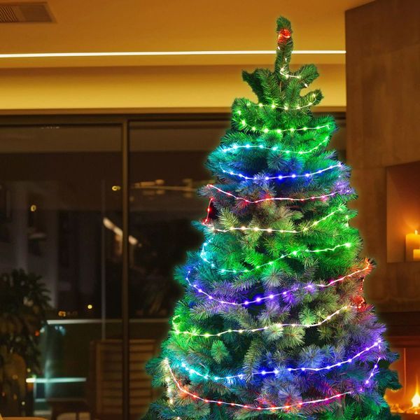 Stockholm Christmas Lights RGB SMART String Lights RGB Colour Change LEDs Decor