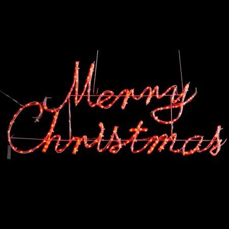 Stockholm Christmas Lights MERRY CHRISTMAS SIGN Motif Lights 168 LEDs Decor