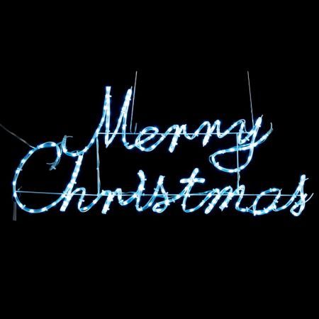 Stockholm Christmas Lights MERRY CHRISTMAS SIGN Motif Lights 168 LEDs Decor