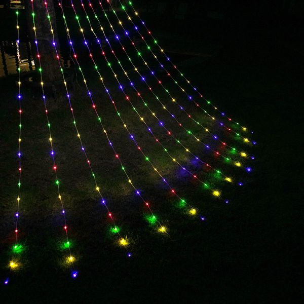 Stockholm Christmas Lights STAR WATERFALL String Lights 381 Multi Colour LEDs