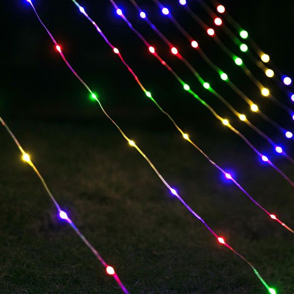 Stockholm Christmas Lights STAR WATERFALL String Lights 381 Multi Colour LEDs