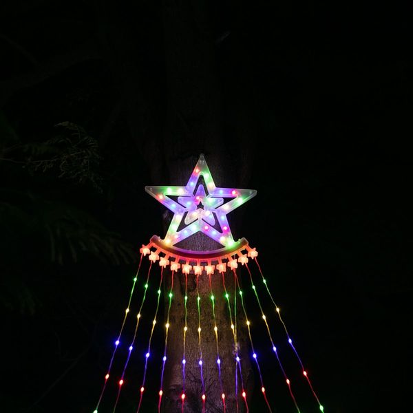 Stockholm Christmas Lights STAR WATERFALL String Lights 381 Multi Colour LEDs