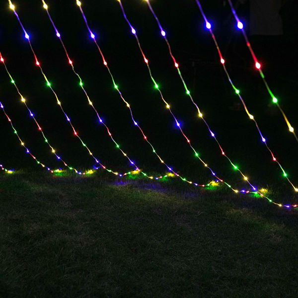 Stockholm Christmas Lights STAR WATERFALL String Lights 381 Multi Colour LEDs
