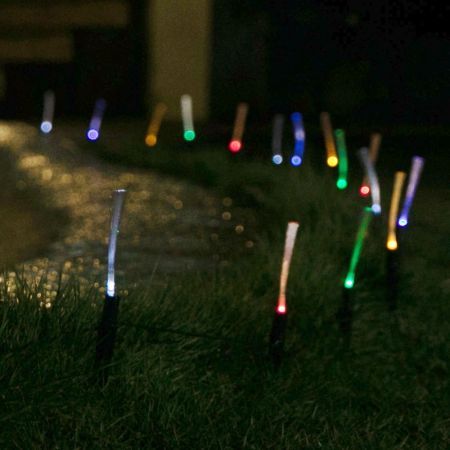 Stockholm Christmas Lights SOLAR SPRAYS Path Lights Multi Colour LEDs Outdoors