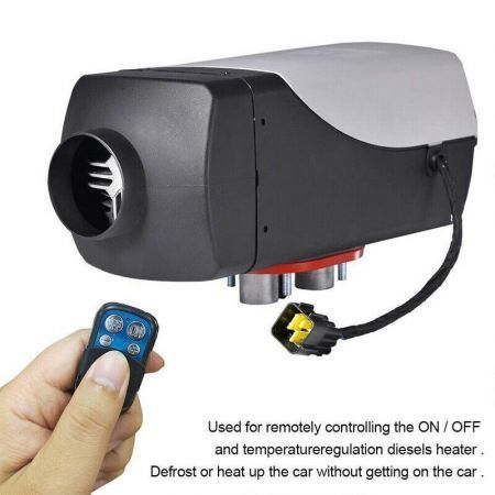 Diesel Air Heater 12V 5KW LCD Display Tank Remote Control Thermostat Caravan Motorhome 10L