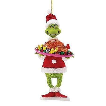 16pcs Christmas Tree Grinch Acrylic Pendant  Funny Green Accessories Christmas Pendants Hanging