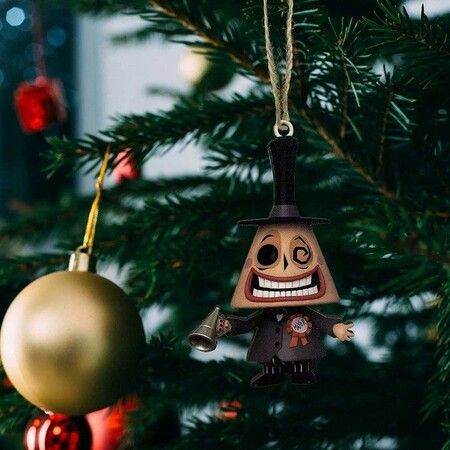 11 Pcs Nightmare Before Christmas Acrylic Pendant Christmas Tree Sports Muscle Grinch Pendant  Funny  Accessories Christmas Pendants Hanging