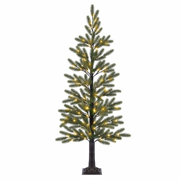 180cm Christmas Tree LED Artificial Plant Fairy 125 Lights Xmas Decoration Outdoor Indoor Ornaments Imitation Fake Faux Green House Plants