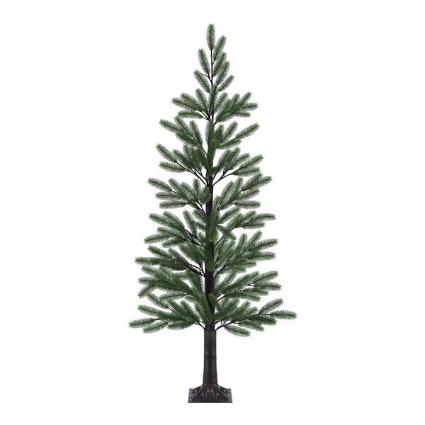 180cm Christmas Tree LED Artificial Plant Fairy 125 Lights Xmas Decoration Outdoor Indoor Ornaments Imitation Fake Faux Green House Plants