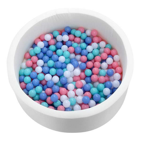 Foam Ball Pit Toy Pool Childrens Soft Play Ground Playpen Fence Activity Centre Barrier Babyroom Decoration 300pcs Ocean Balls Indoor Outdoor Area