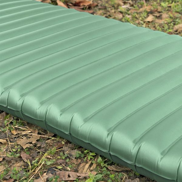 Bestway AdventuRest Air Mattress Single Blowup Insulated TPU Camping Sleeping Mat Pad Large Rectangular Inflatable Floor Bed with Pump Sack