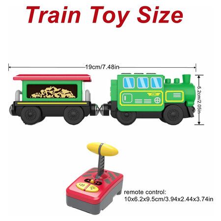 Remote Control Connor Train Electric Train For Wooden Track Neragron Train Set With Remote Control ...