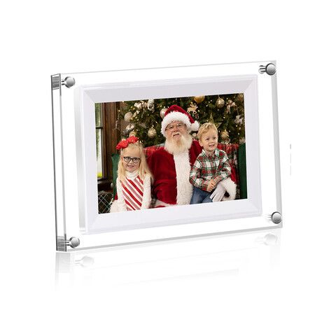 7 inch WiFi Digital Picture Frame, Smart Digital Photo Frame 1024x600 HD IPS Touchscreen, 8GB Memory, Auto Rotate