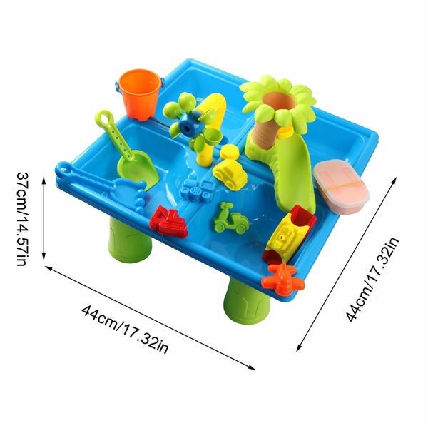 Kids Sand And Water Table Toys Beach Play Set for Beach Summer Indoor And Outdoor Use,Shower Toy,Sandbox,Birthday Gift