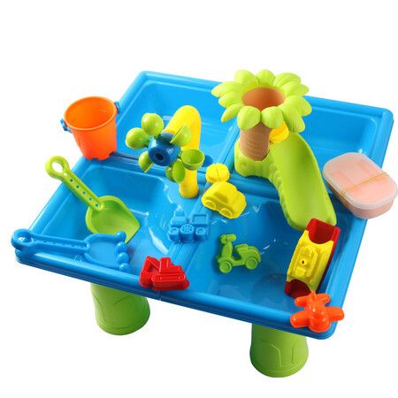 Kids Sand And Water Table Toys Beach Play Set for Beach Summer Indoor And Outdoor Use,Shower Toy,Sandbox,Birthday Gift