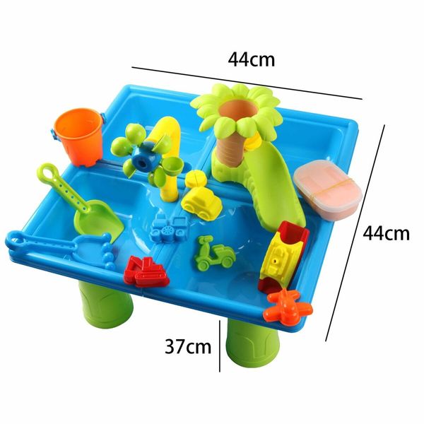 Kids Sand And Water Table Toys Beach Play Set for Beach Summer Indoor And Outdoor Use,Shower Toy,Sandbox,Birthday Gift