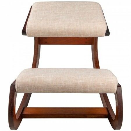 Ergonomic Kneeling Chair Wooden Neck Relief Relieve Fatigue Wood Stool