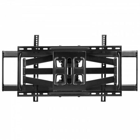 Full Motion TV Mount Fits for Most 37-90 inch TVs, Swivel Tilt Horizontal Adjustment TV Wall Mount Bracket with 4 Articulating Arms, Max VESA 600x400mm, Holds up to 165 lbs