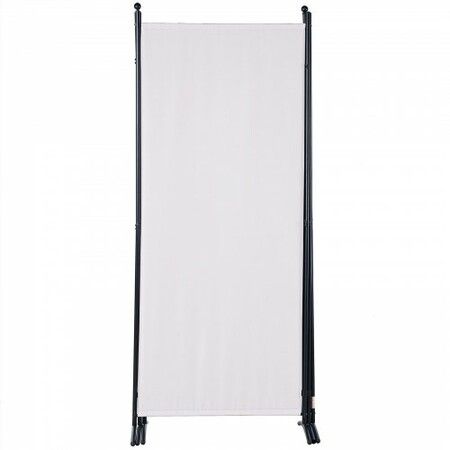 Room Divider, 6.1 ft(102×71inch) Room Dividers and Folding Privacy Screens (3-panel), Fabric Partition Room Dividers for Office, Bedroom, Dining Room, Study, Freestanding, White