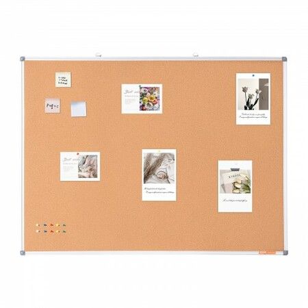 48"x36" Large Cork Board 鈥?Wall-Mounted Bulletin Board with Pin Board